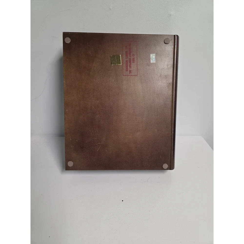 Bombay Company Large Unisex Wood Bible Memory Keepsake Book Storage Box 1991